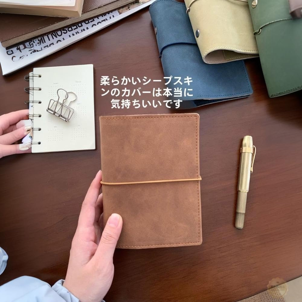 システム手帳カバー M6 Amazon | Poixmoc システム手帳 m6 スタンダード ポケット 手帳カバー